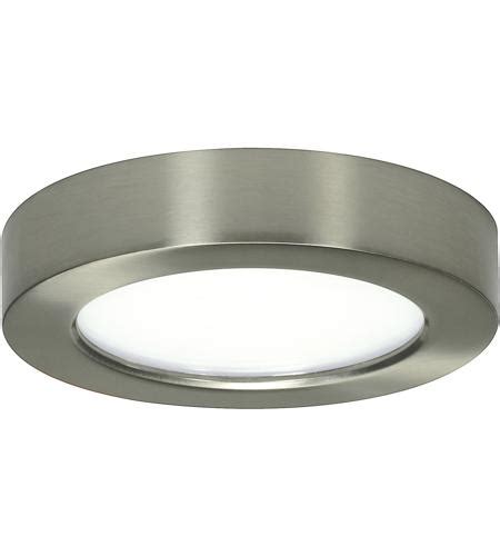 Nuvo S9321 Blink Led 6 Inch Brushed Nickel Flush Mount Ceiling Light Round