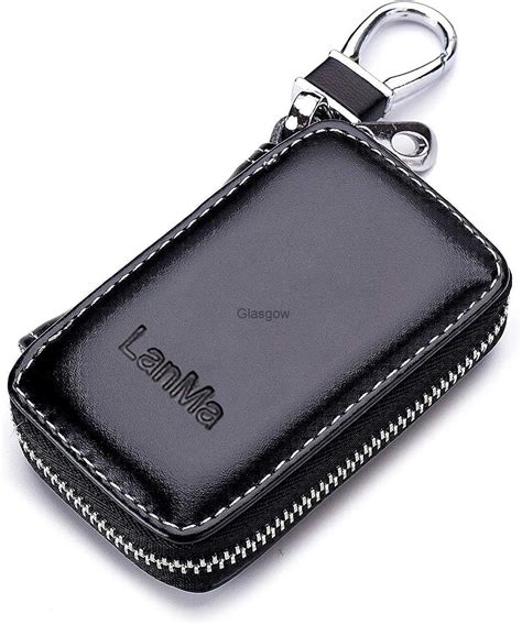 Car Key LanMa Car Key Case Clip Leather Car Key Chain Case Car Remote