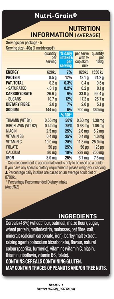 Kellogg's® Nutri-Grain® cereal | Kellogg's Australia