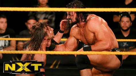 Drew Mcintyre Vs Adam Cole Nxt Championship Match Wwe Nxt Jan 3 2018 Youtube