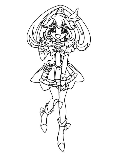 Glitter Force coloring pages