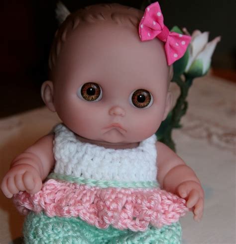 Pdf Pattern Crochet Inch Lil Cutesies Berenguer Doll Pattern