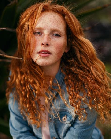 Ginger And Freckles Red Haired Beauty Beautiful Redhead Redheads