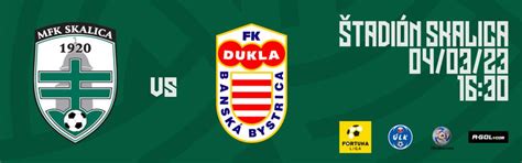 MFK Skalica MFK Dukla Banská Bystrica Fortuna liga TicketLIVE