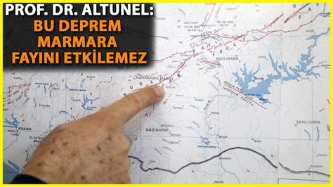 Prof Dr Altunel Kahramanmaraş Depremi 900 Yıllık Stres Birikimi