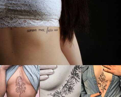 50 Small Tattoo Under Breast Design Ideas For Women