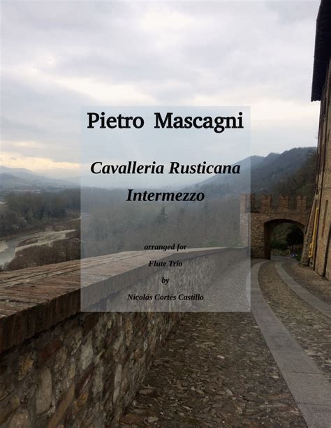 Intermezzo From Cavalleria Rusticana Flute Trio Arr Nicol S Cort S