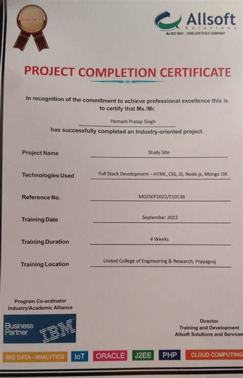 Hemant Pratap Singh On Linkedin Excited To Share My Project Completion