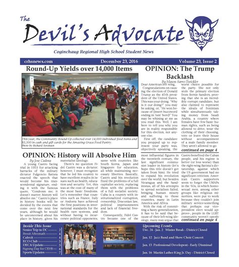 The Devil’s Advocate Print Editions