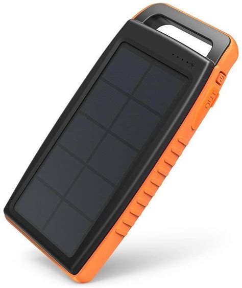 Batterie Externe 15000mAh Chargeur Solaire RAVPOWER CONSOMMABLES