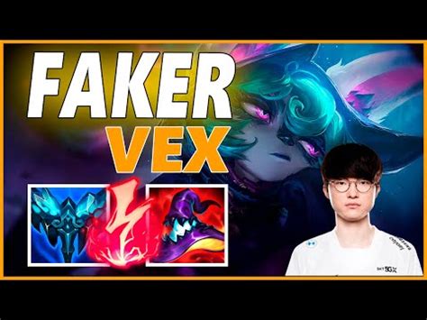 FAKER VEX MID GAMEPLAYSEASON 12 LEAGUE OF LEGENDS YouTube