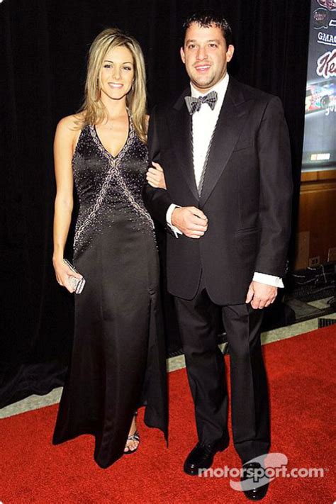 Tony Stewart With His Girlfriend At Champions Week