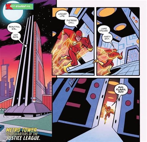 Flash Reveals The Justice League Unlimited Comics New Headquarters