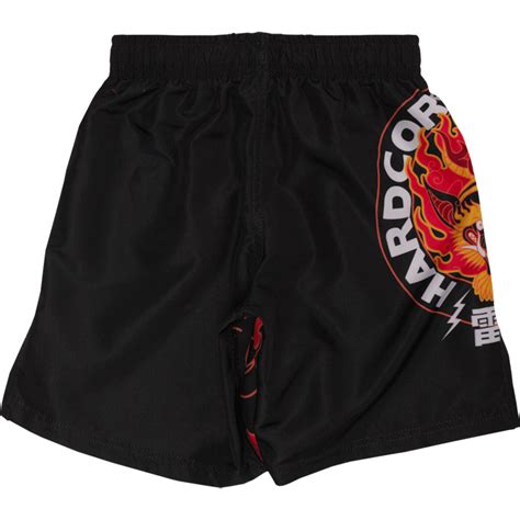 Детские шорты Hardcore Training Raijin Black Red купить в Москве
