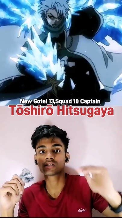 Toshiro Hitsugaya Squad 10 Captain Anime Youtube Youtubeshorts