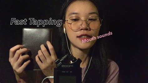 Asmr Fast Tapping And Mouth Sounds No Talking Youtube