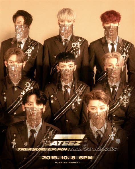 Ateez Treasure Epfin All To Action Image Teaser Rkpop