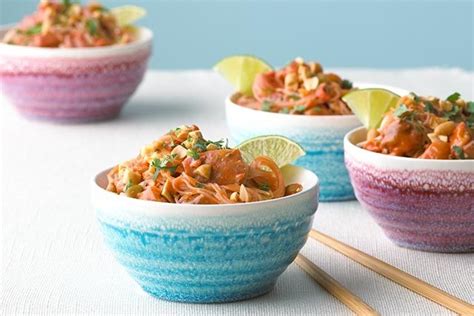 Creamy Peanut Pad Thai Recipe Quick Heyfood — Meal Planning App