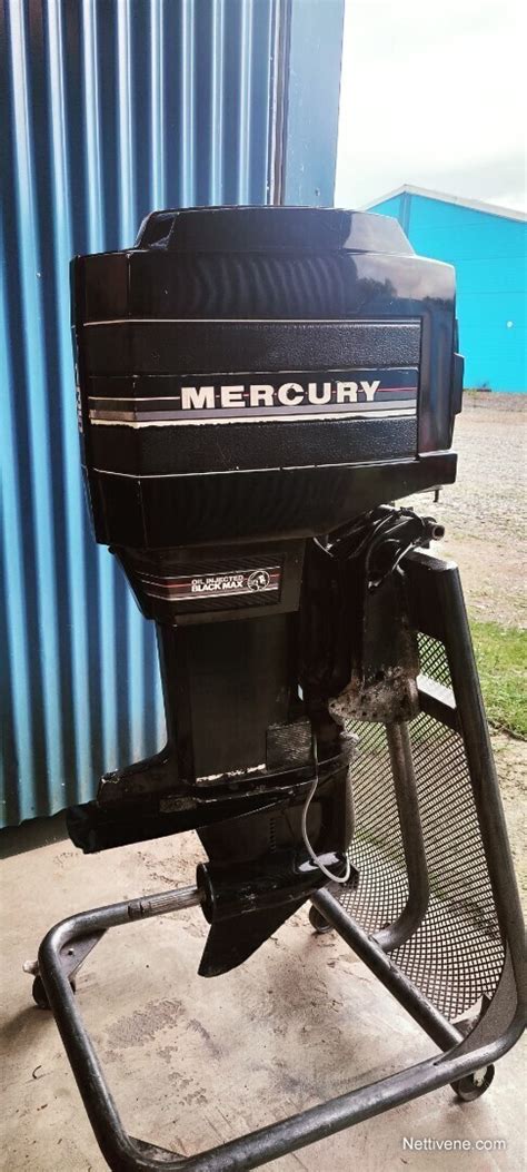 Mercury 135 V6 Black Max Moottori 1987 Varkaus Nettivene