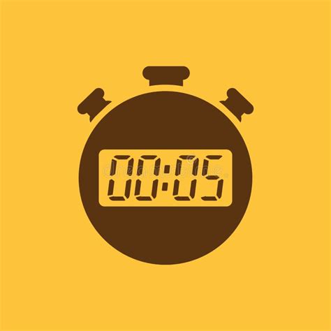 The Seconds Minutes Stopwatch Icon Clock And Watch Timer