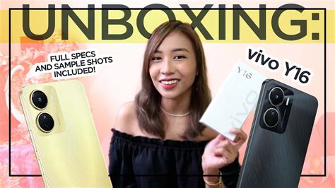 UNBOXING Vivo Y16 Specs Price Photo And Video Samples With Promo