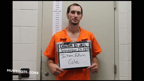 JACKSON EDWIN COLE 09 25 2023 Chilton County Mugshots Zone