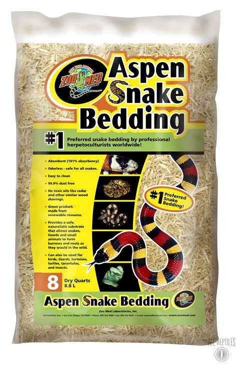 Zm Aspen Snake Bedding