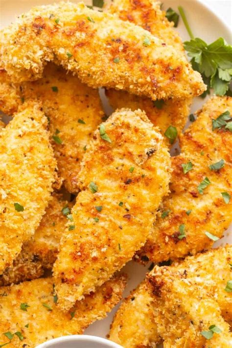 Truly Crispy Keto Chicken Tenders Baked Or Air Fryer The Big Man S