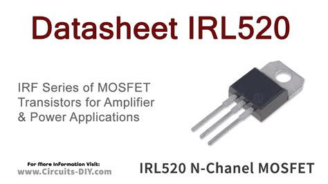 IRL520 10A 100V N Channel Power MOSFET Datasheet