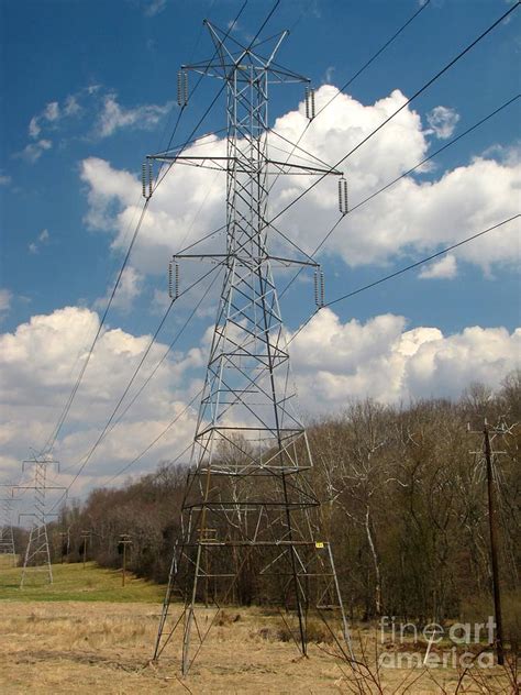 Power Transmission Lines Photograph By Ben Schumin Fine Art America