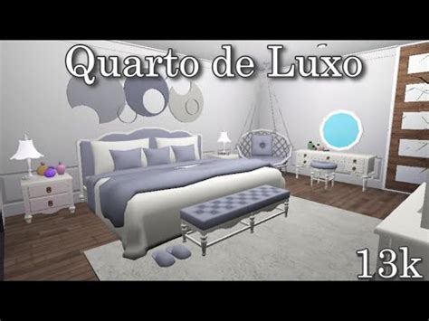 Quarto De Luxo Minimalista No Bloxburg Speedbuild Roblox Youtube