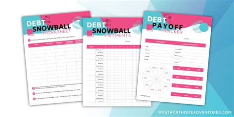 Free Debt Snowball Printable Kit to Help You Start Your Financial Journey