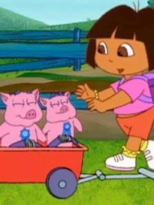 Dora The Explorer Three Little Piggies Map