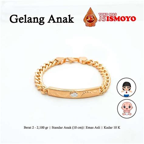 Rekomendasi Harga Gelang Emas Bayi Gram Terbaik Untuk Si Kecil