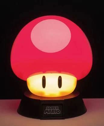 Paladone Super Mario Mushroom Icon Light V Ayd Nlatma