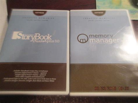 Creative Memories Memory Manager And Storybook Creator Plus 30 Pc Software Ebay