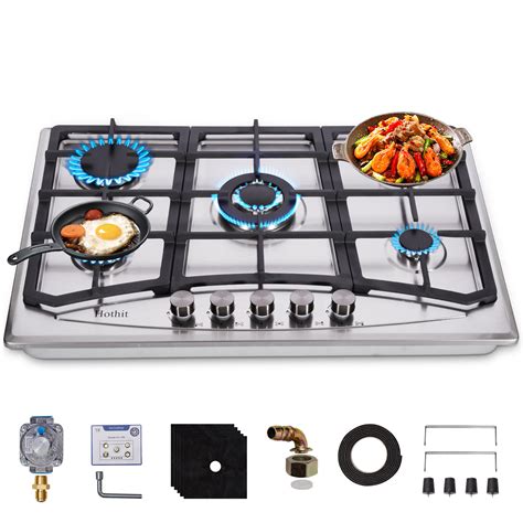 Koolmore 36 In Stainless Steel Professional Gas Range With Legs