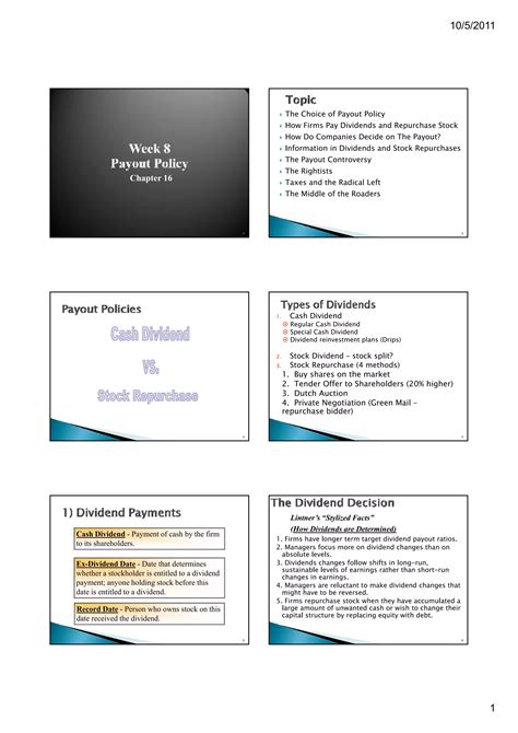 Cash Dividend Assignment Help | PDF