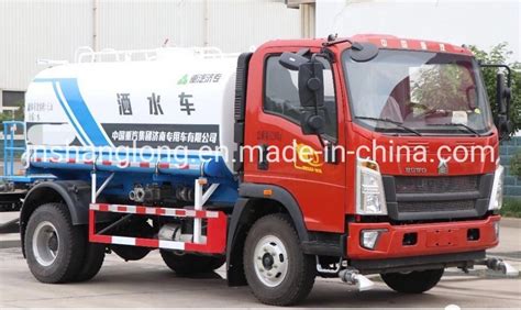 Sinotruk HOWO 4 2 Factory Price Light Sprinkler Water Truck China