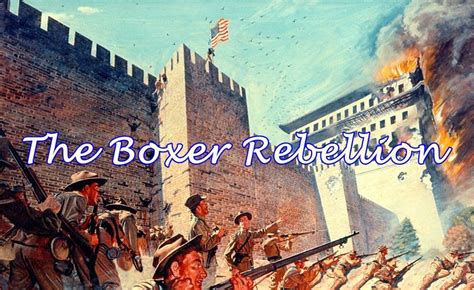 Video Documenting The Boxer Rebellion And The Open Door Policy Boxer