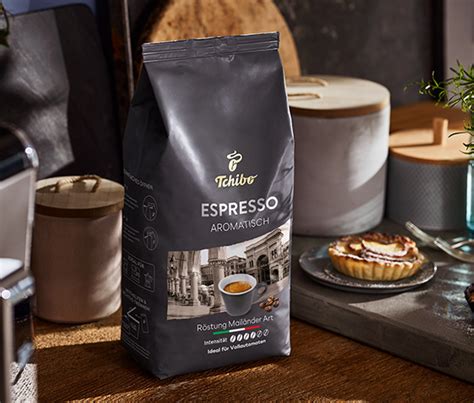 Espresso Aromatisch Kg Ganze Bohne Online Bestellen Bei Tchibo