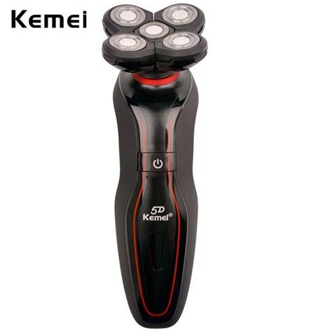 Kemei V Washable Men Shaving Machine D Waterproof Rechargeable