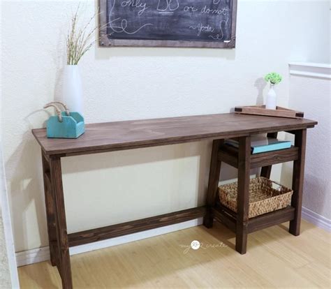 counter height desk  storage artofit