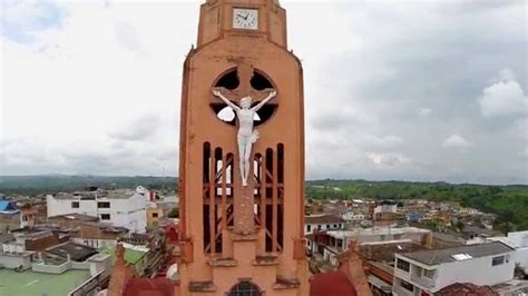 Video Aereo Quimbaya Quindio Templo Jesús María y José YouTube