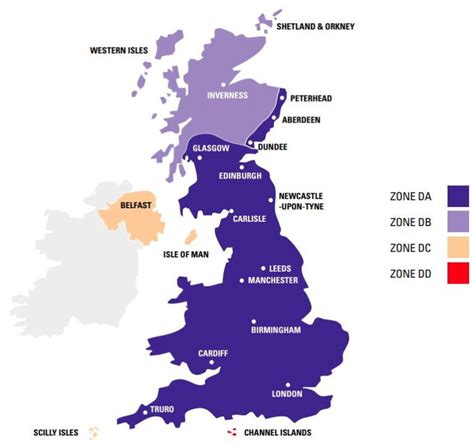 Fedex Shipping Zones Meters Uk