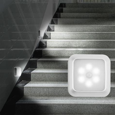 Led Pir Motion Sensor Lights Wireless Night Light Led Cabinet Stair