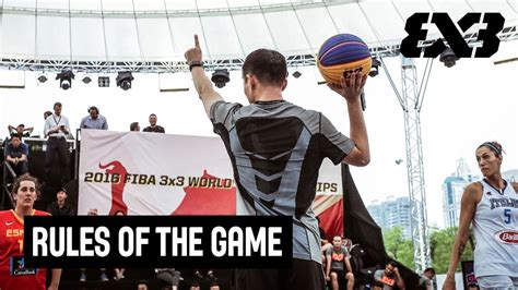 The Official Rules Of The Game Fiba 3x3 Youtube