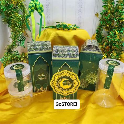 Jual Box Hampers Lebaran Dus Kue Kering Idul Fitri Jar Ml