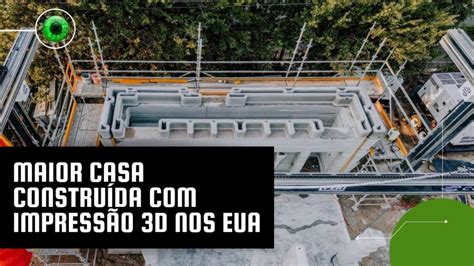 Maior casa construída impressão 3D nos EUA World Office