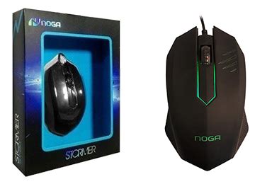 Mouse Gamer Noga Stormer St 20 USB Retroiluminado RGB